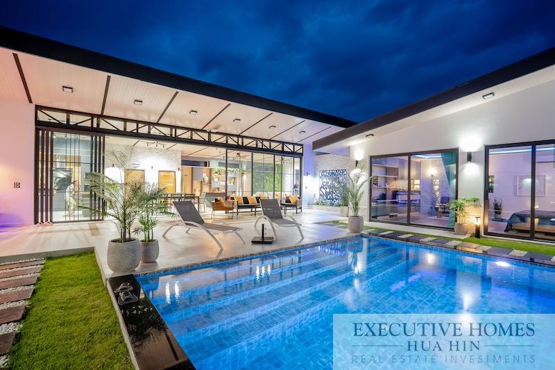 Stunning Modern Pool Villa for Sale in Hua Hin Mountain Views | Hua Hin pool villa for sale | Hua Hin real estate for sale